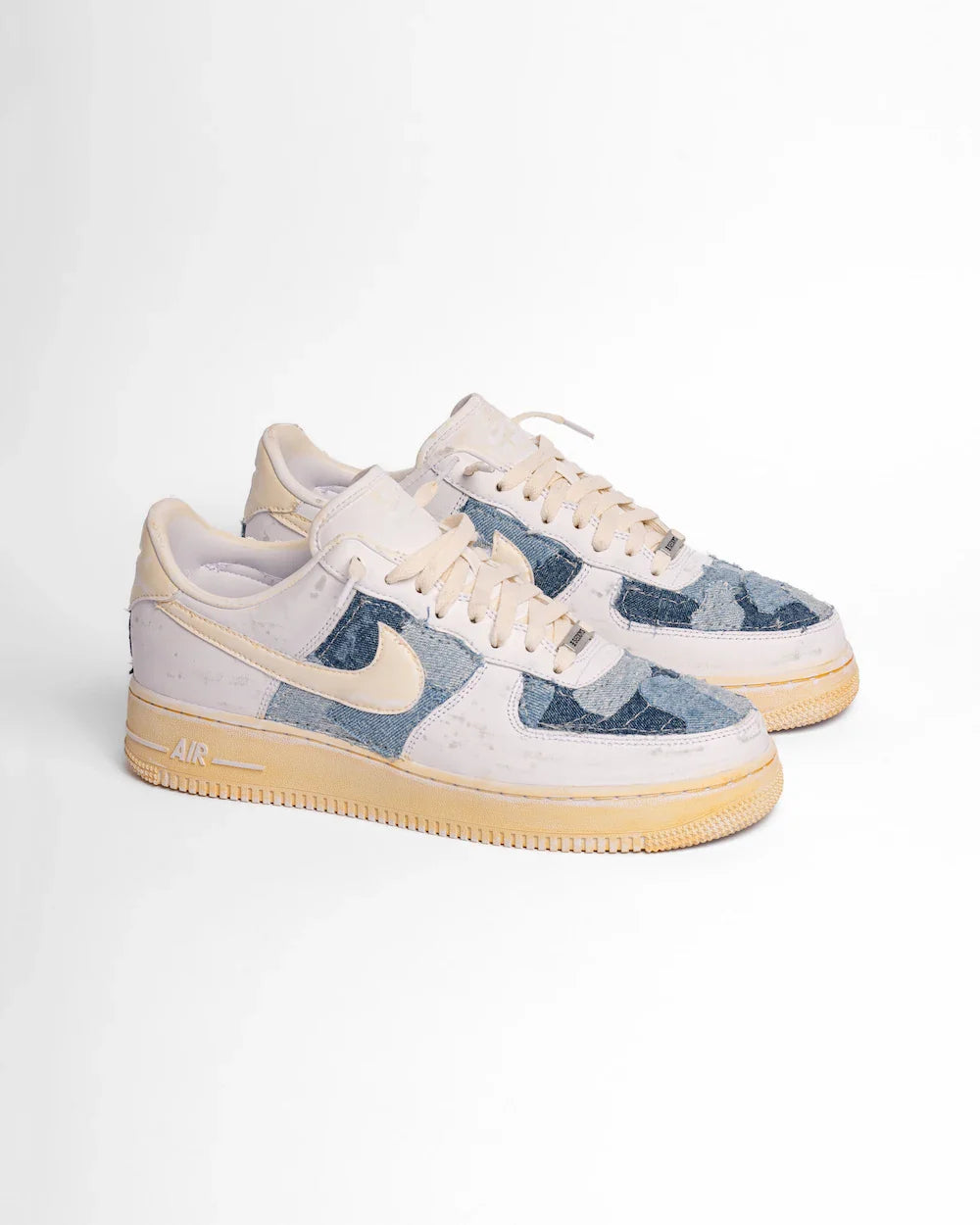 Nike Air Force 1 - Jeans Cream