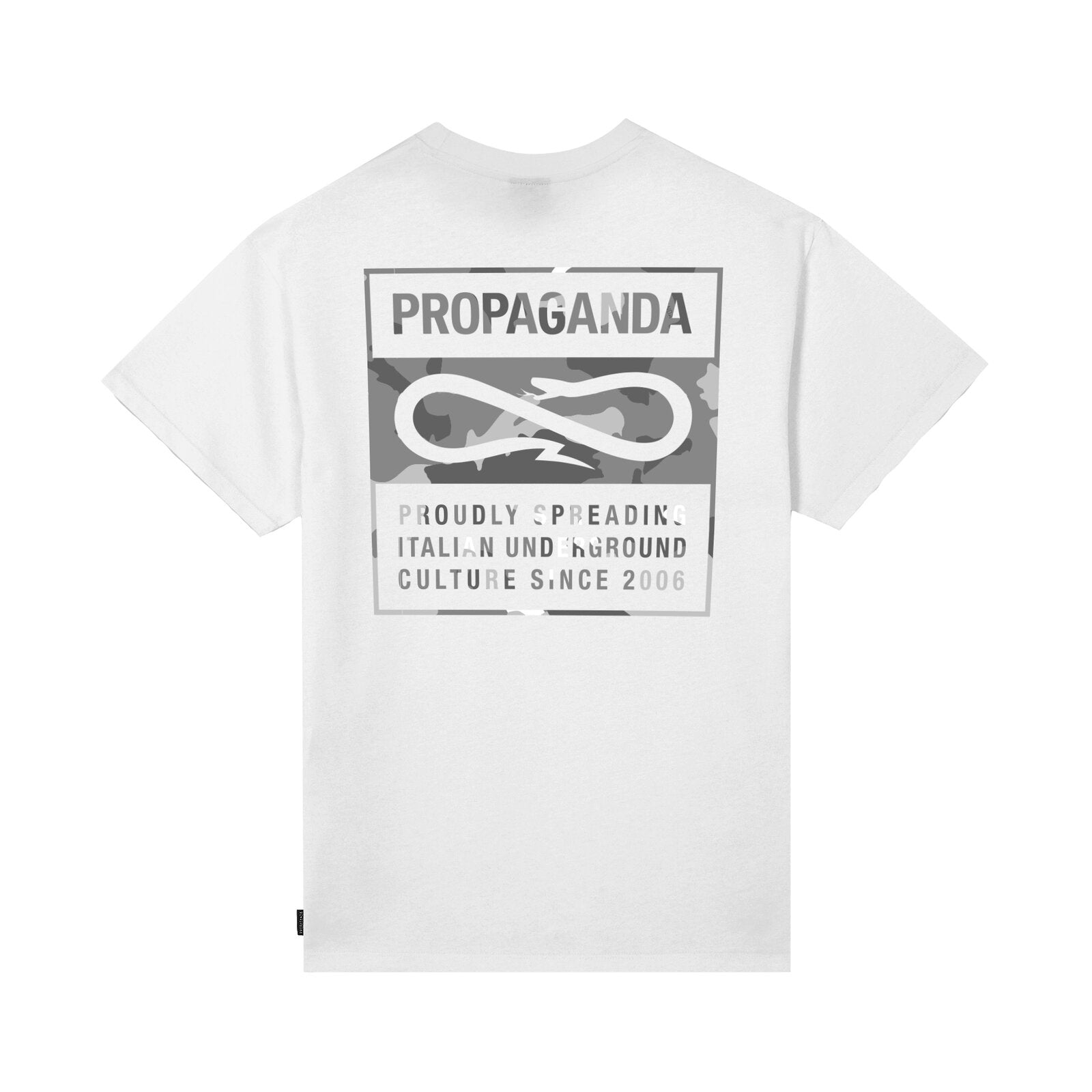 Propaganda T-shirt Label Camo