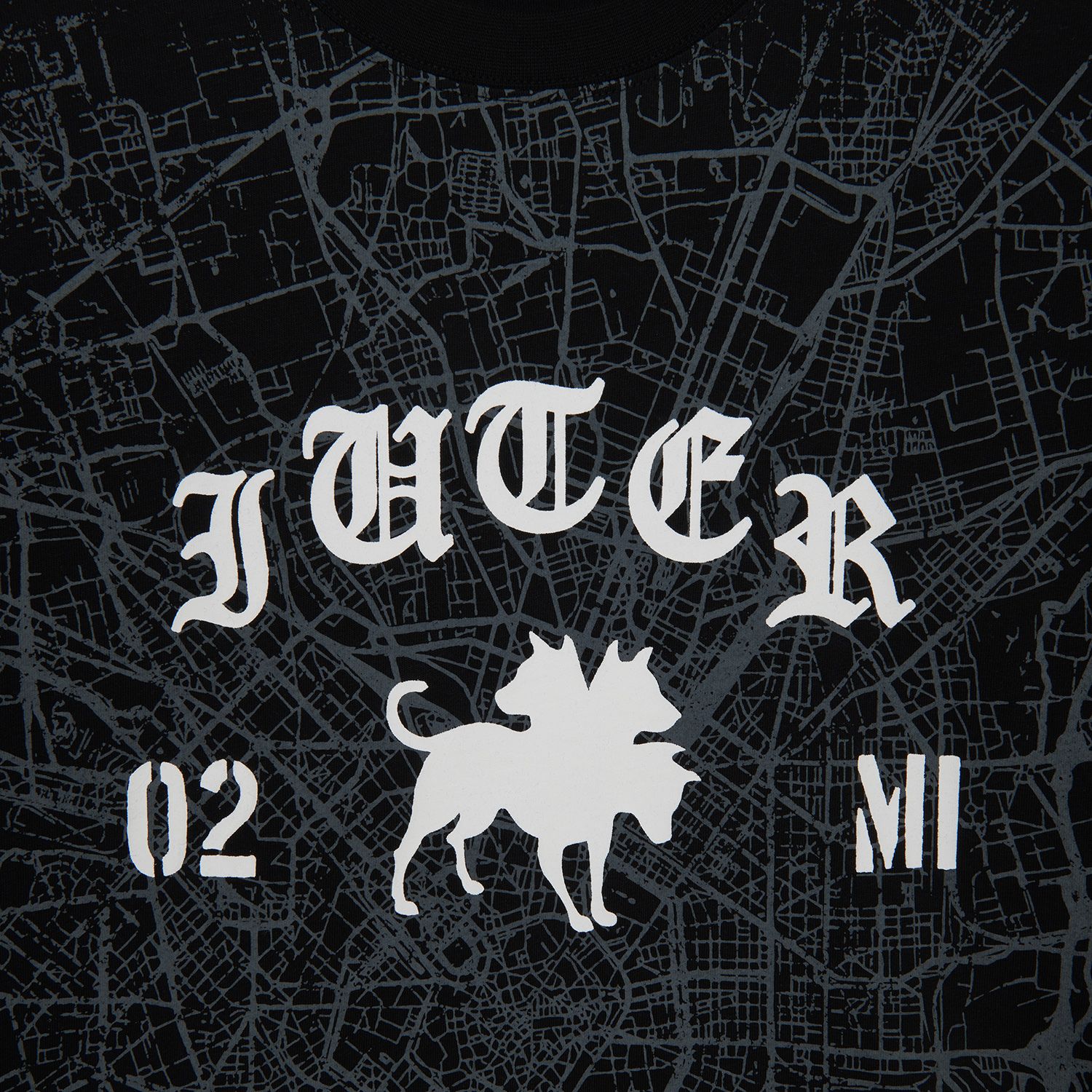 Iuter T-Shirt MILANO MAP LOGO