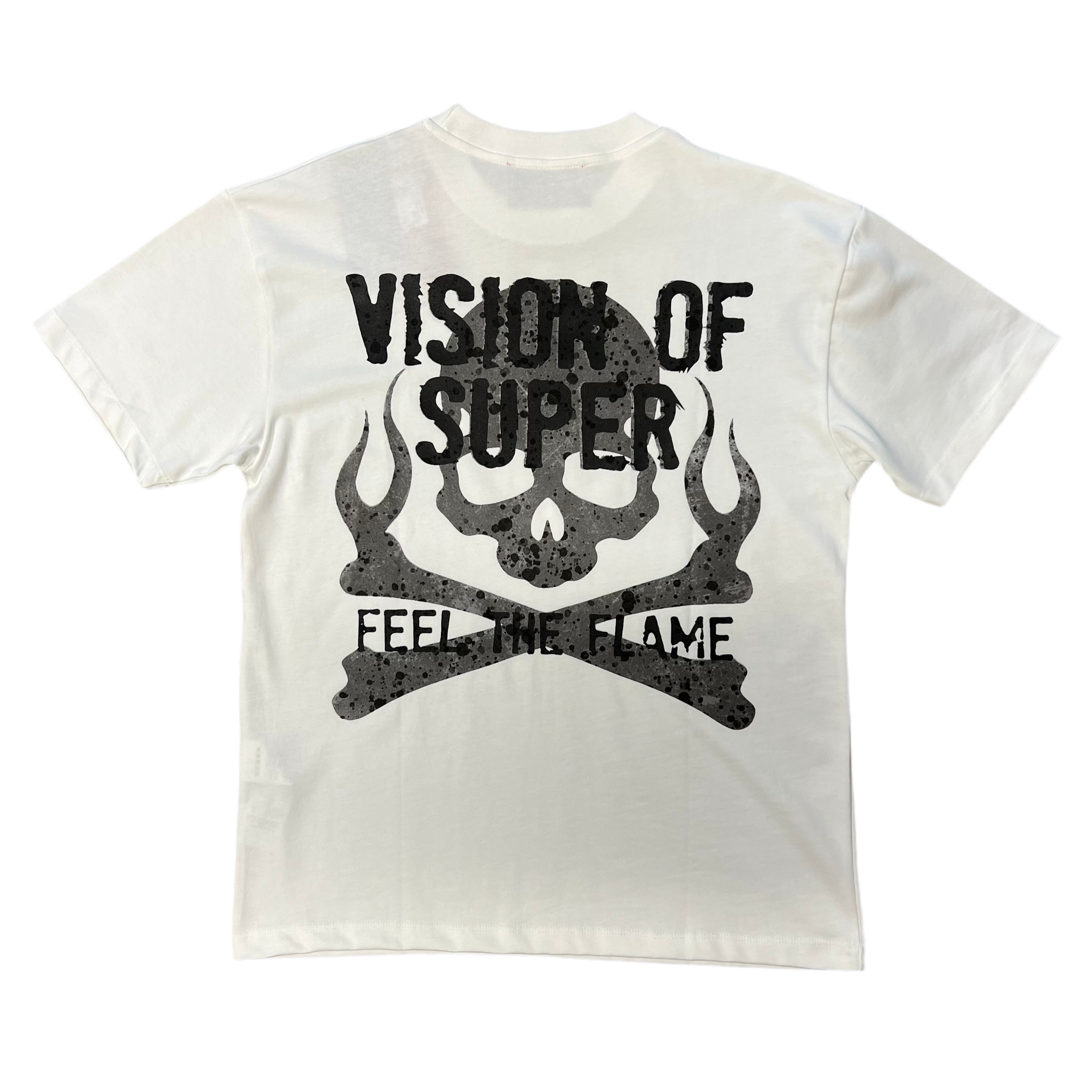 T-Shirt Vision Of Super Military Skull