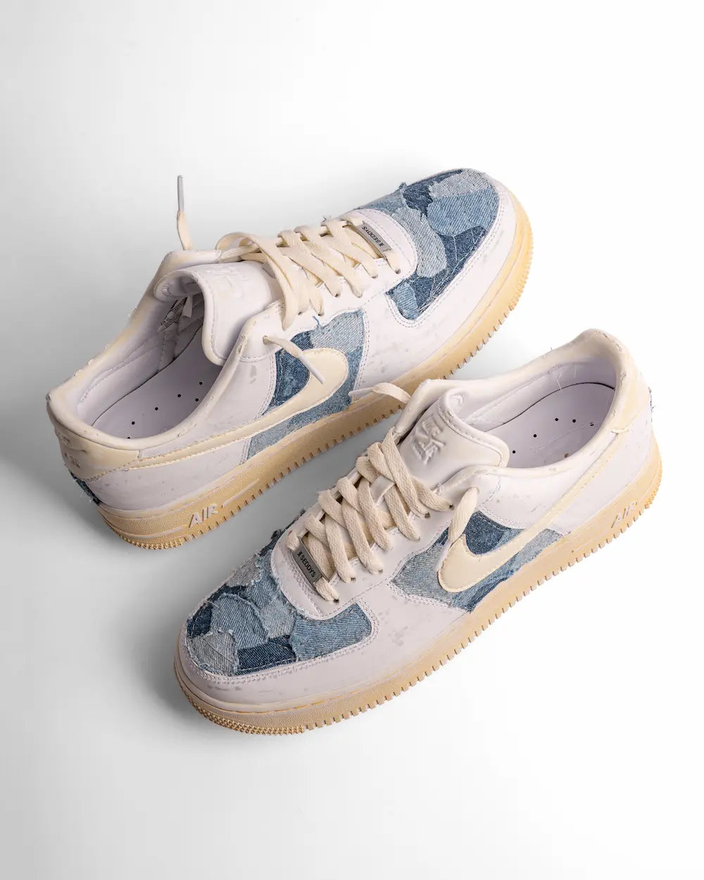 Nike Air Force 1 - Jeans Cream