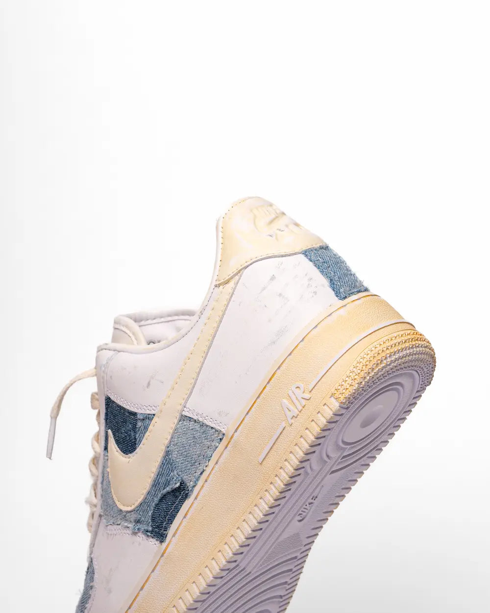 Nike Air Force 1 - Jeans Cream