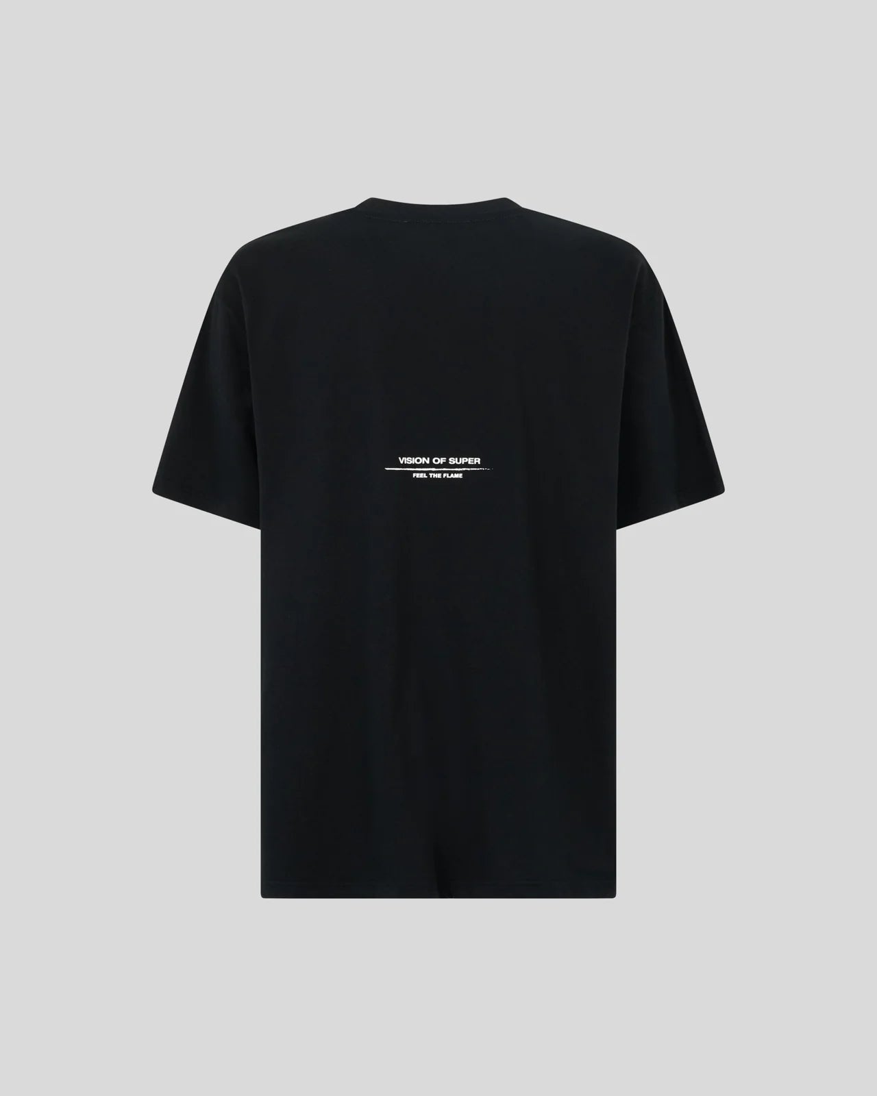 T-Shirt Vision Of Super Basic con Logo Fiamma