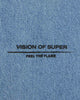 Vision Of Super Jeans Denim Blue Flame